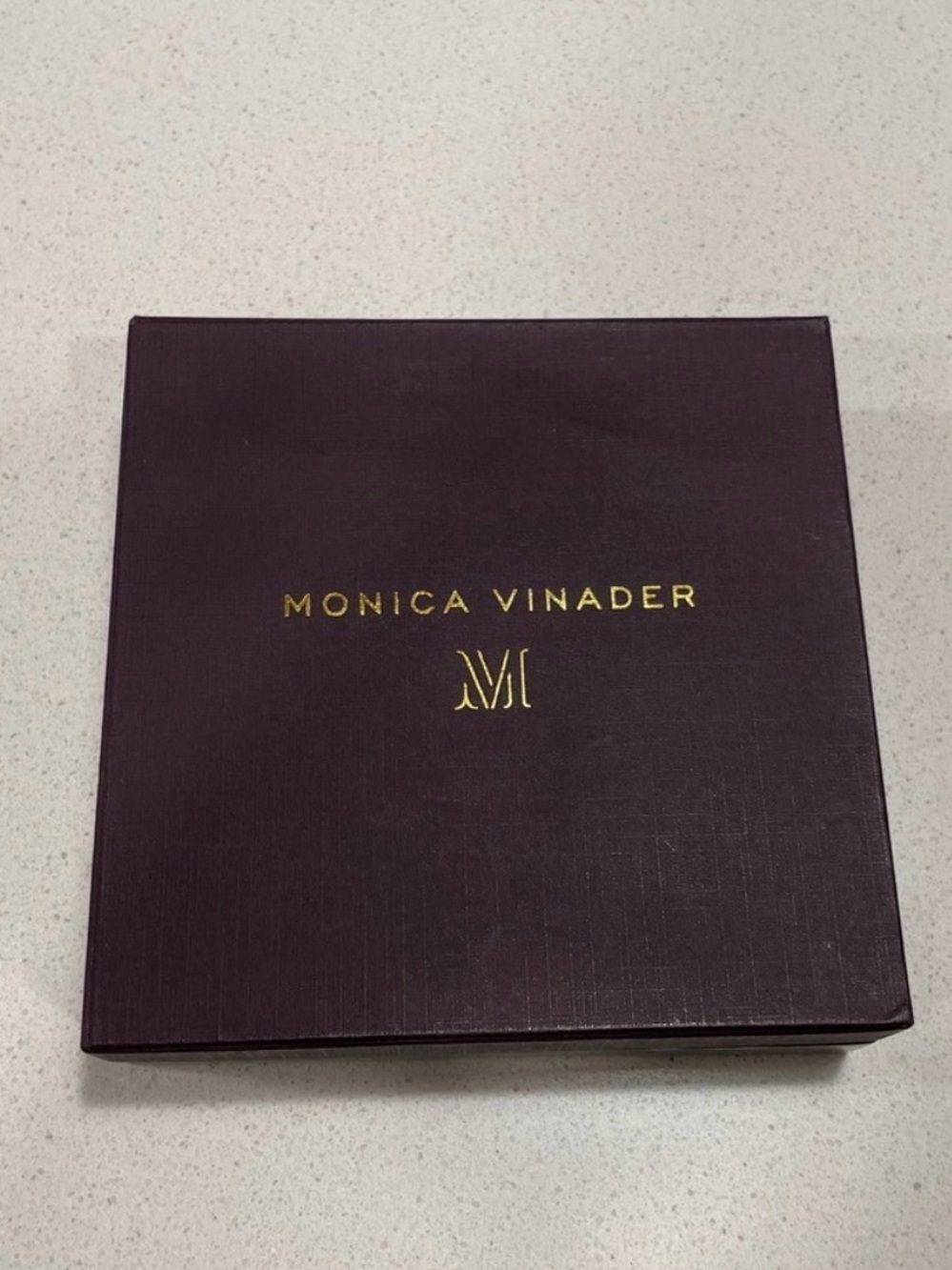 Monica Vinader Baja Deco Bracelet Diamond 18k Rose Gold - Picture 10 of 12